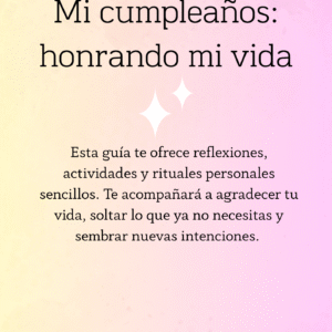 Ebook MI CUMPLEAÑOS